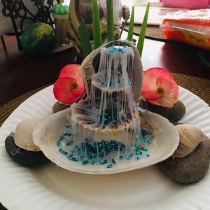 Waterfalls handmade by a 12 year old.